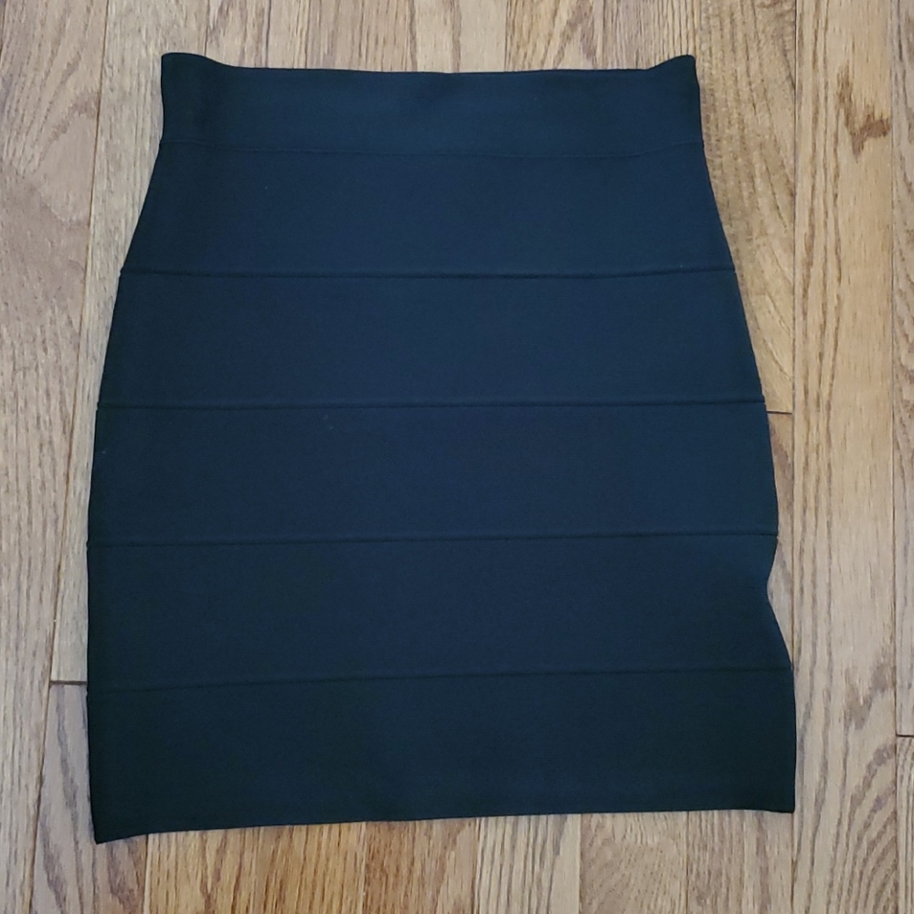 BCBG bandage mini skirt